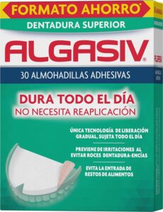 Zelfklevende Pads voor kunstgebitten Superior Algasiv (30 uds) - Afbeelding 2