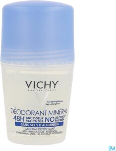 Vichy Deodorant 48u Mineral Roller - 50 ml - Afbeelding 3