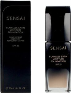 Vloeibare Foundation Kanebo Sensai Spf 20 202-Ochre beig (30 ml) - Afbeelding 4