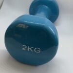 Dumbbellset kleur Petrol 2x2kg