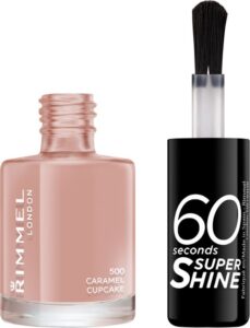 Rimmel 60 Seconds Super Shine - 500 Caramel Cupcake - Afbeelding 3
