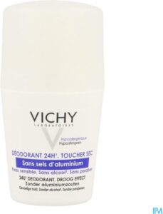 Vichy Deodorant 24u Reactieve Huid Roller - 50 ml - Afbeelding 4