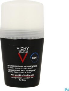 Vichy Body Antiperspirant 48H Roll On White Cap - 50 ml - Deodorant - Afbeelding 3