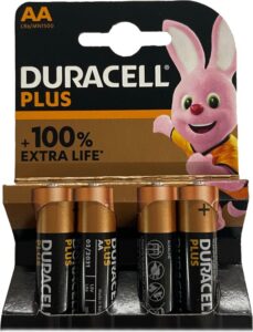Duracell Alkaline Plus AA batterij 4 pack - Afbeelding 3
