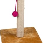 Pet Toys - Krabpaal - Met Balletje - Hout - 30 x 35 cm
