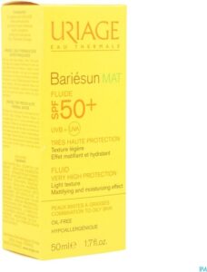 Uriage Bariesun Fluide Mat SPF50  50ml - Afbeelding 4