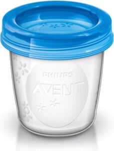 Philips Avent SCF619/05 Bewaarbekers voor babyvoeding - 180 ml - 5 stuks - Afbeelding 2