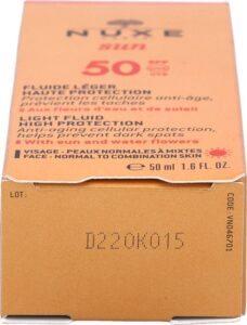 Sun Light Fluid High Protection - Face Sunscreen 50ml - Afbeelding 4