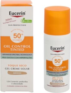 Sun Protection Oil Control Dry Touch Spf50+ Tinted #medium 50 Ml By Eucerin #medium 50 Ml - Afbeelding 2