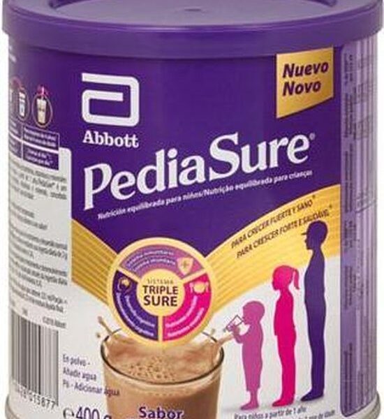 Complemento Alimenticio Para Ninos Sabor Chocolate Con Proteinas, Vitaminas Y Minerales 400g Pediasure