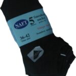Naft 5 Paar Zomer Sokken Sneacker Sokken Enkelsokken Multipack Unisex Enkelsokken 36-41