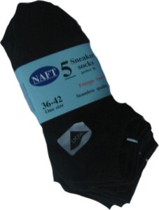 Naft 5 Paar Zomer Sokken Sneacker Sokken Enkelsokken Multipack Unisex Enkelsokken 36-41