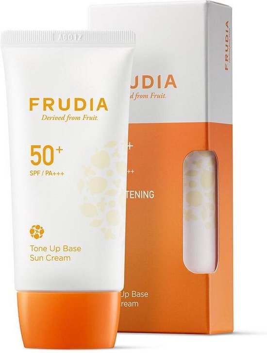550x727-2 Frudia Sun Cream Tone Up Base Brightening Spf50+ 50 Ml - Afbeelding 1