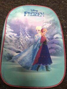 Frozen rugzak rugzak met Anna en Elsa klein - Afbeelding 4