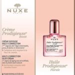 Creme Prodigieuse  Femei  Set  Crema pentru fata pentru piele uscata   Ser hidratant anti imbatranire  10 ml