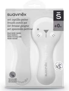 Set of combs/brushes Suavinex White (2 Pieces) - Afbeelding 4
