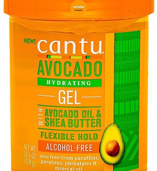Cantu Avocado Hydrating Gel Flexible Hold 18.5oz