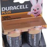 Duracell Plus Alkaline D batterijen - 2 stuks