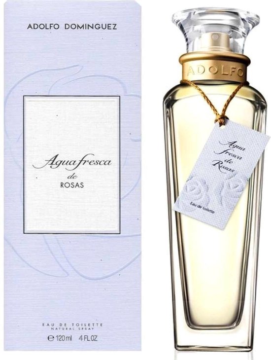 550x730-40 Adolfo Dominguez - Agua Fresca de Rosas - 120ml - Eau de Toilette - Afbeelding 1