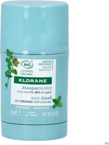 Aquatic Mint Stick Mask ( SmiAiena + Mastna PleAÃƒÆ’Ã¢â‚¬Å¡Ãƒâ€šÃ‚Â¥ ) - AÃƒÆ’Ã¢â‚¬Â¦ÃƒÂ¢Ã¢â€šÂ¬Ã…â€œistici Maska By Klorane 25.0 G - Afbeelding 2