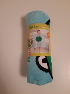 Kikker badponcho - one size - 50 x 50 cm