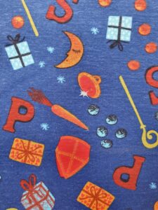 Sinterklaaspyama-Feestmaand-Pyama-Winter-Warmte-Sinterklaasavond-104-110 - Afbeelding 2