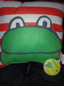 Sierkussen kikker en vriendjes - Afbeelding 4