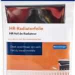 Mannsberger HR-Radiatorfolie - 4 m x 50 cm - Inclusief 15 Meter Dubbelzijdig Tape