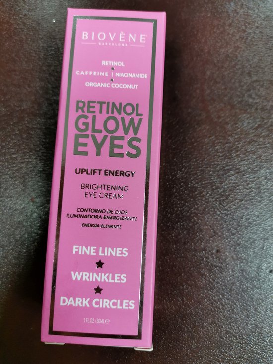 550x733-213 Biovène Retinol Glow Eyes Uplift Energy Brightening Eye Cream 30 Ml - Afbeelding 1