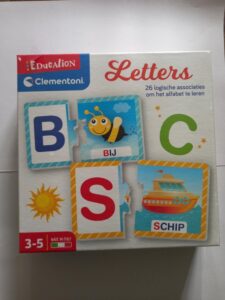 Letters - clementoni - educatief - ontwikkeling - spelen en leren - kind - Afbeelding 2