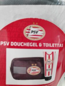 PSV GESCHENKSET - 2 in 1 Douchegel en toilettas - Afbeelding 2