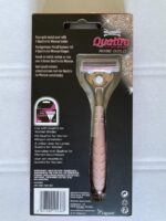 Wilkinson Quattro for Women Rose Gold Scheersysteem Houder + 4 Scheermesjes - Afbeelding 3
