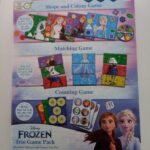 frozen trio game pack - 3 spelletjes in 1 - kinderspel - bordspel