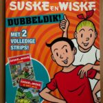 Suske en Wiske dubbeldik met 2 volledige strips: Amber - De bonte bollen