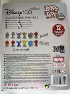 Disney 100 Verzamelbare Stempels - 5 stuks - speciale editie - Bops n Tops - Afbeelding 2