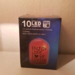 Led-Licht - Fleslamp - 12 x 8 cm - Rood