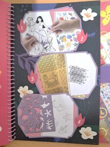 Disney Princess design album - Met stickers - Kleurplaten en meer - Afbeelding 2