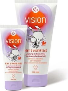 Vision SPF 50+ - Baby & Kids Zonnebrand - Factor 50+ - 120ml - Afbeelding 2