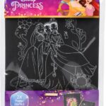 Disney Princess Kraskunst Poster - 26 x 19.5 cm - 2 Stuks