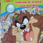 Looney Tunes zoekboek : Zoek en Vind (kartonnen bladzijdes) Taz , Daffy Duck, Tasmanian Devil, Bugs Bunny