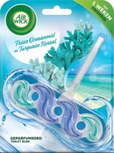 Airwick Frisse Oceaanmist & Turquoise Koraal Toiletblok - Afbeelding 5