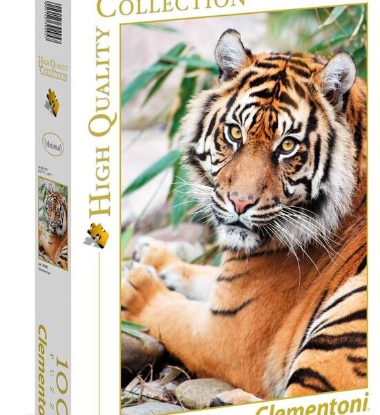 Clementoni Puzzel Sumatran Tiger 1000 Stukjes
