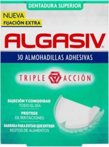 Zelfklevende Pads voor kunstgebitten Superior Algasiv (30 uds) - Afbeelding 3