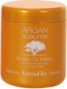 Herstellend Haar Masker Argan Sublime Farmavita Argan Sublime - Afbeelding 3