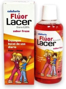 Lacer™ Fluoride 0,05 Strawberry Mouthwash 500ml - Afbeelding 3