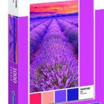 Clementoni Legpuzzel - Pantone Puzzle Collectie - Vivid Viola - 1000 stukjes, puzzel volwassenen