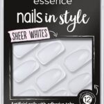 False nails Essence Nails In Style 11-sheer whites 12 Units