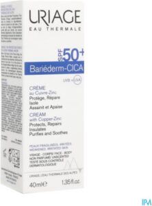 Uriage Dagcrème Bariéderm Cica-Crème SPF50+ - Afbeelding 3