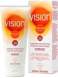 Vision Every Day Sun Protection Zonnebrand Tube SPF20