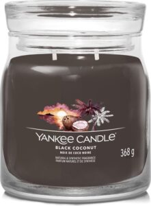 Yankee Candle - Black Coconut Signature Medium Jar - Afbeelding 3